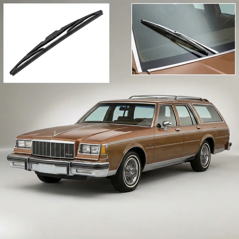 Driver Side Wiper Blade for Buick Estate Wagon (1970 - 1983) - 1